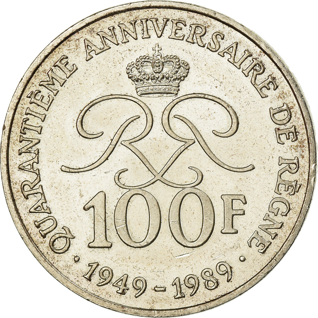 Coin, Monaco, Rainier III, 100 Francs, 1999, Paris, AU(55-58), Silver, KM:175