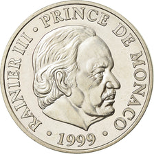 Coin, Monaco, Rainier III, 100 Francs, 1999, Paris, MS(60-62), Silver, KM:175