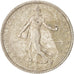 Coin, France, Semeuse, Franc, 1917, Paris, AU(50-53), Silver, KM:844.1