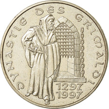 Coin, Monaco, Dynastie des Grimaldi, 100 Francs, 1997, AU(55-58), Silver, KM:176