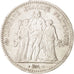 France, Hercule, 5 Francs, 1849, Paris, Argent, KM:756.1, Gadoury:683