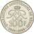 Coin, Monaco, Rainier III, 100 Francs, 1989, AU(55-58), Silver, KM:164
