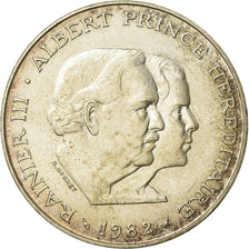 Coin, Monaco, Rainier III, 100 Francs, 1982, AU(55-58), Silver, KM:161