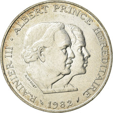 Münze, Monaco, Rainier III, 100 Francs, 1982, VZ, Silber, KM:161, Gadoury:MC163