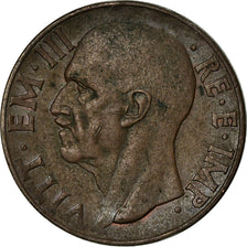 Coin, Italy, Vittorio Emanuele III, 10 Centesimi, 1937, Rome, EF(40-45), Copper