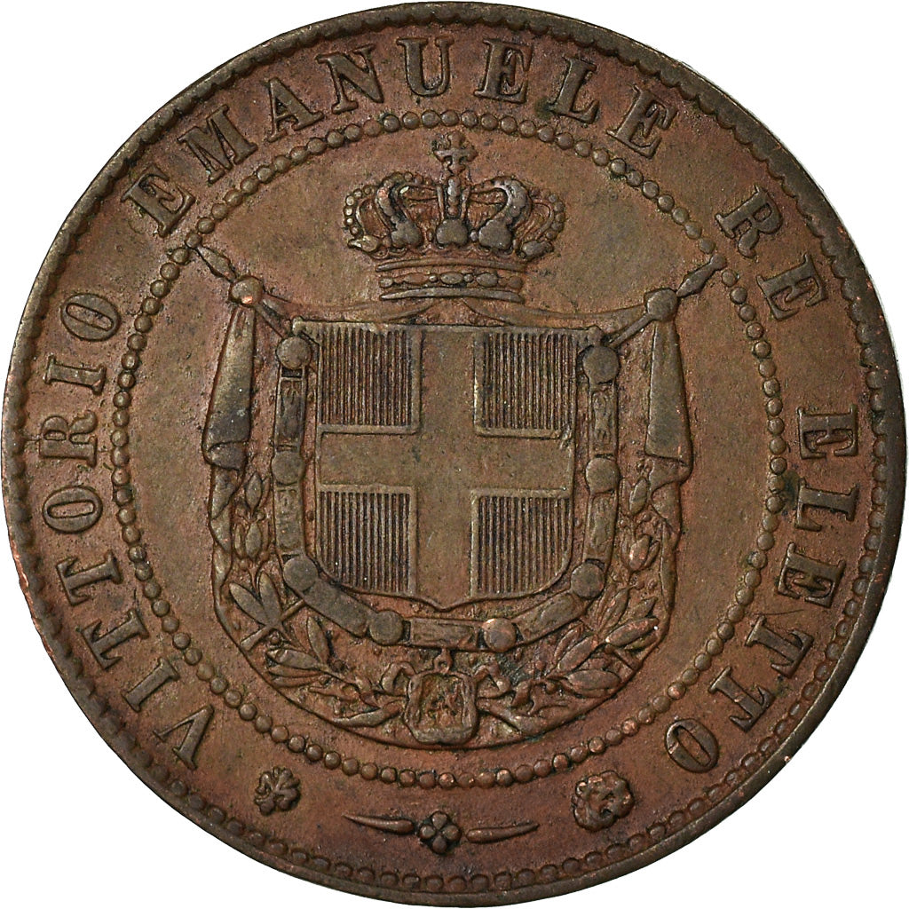 Coin, ITALIAN STATES, TUSCANY, Provisional Government, 5 Centesimi, 1859