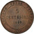 Moneta, STATI ITALIANI, TUSCANY, Provisional Government, 5 Centesimi, 1859, BB+