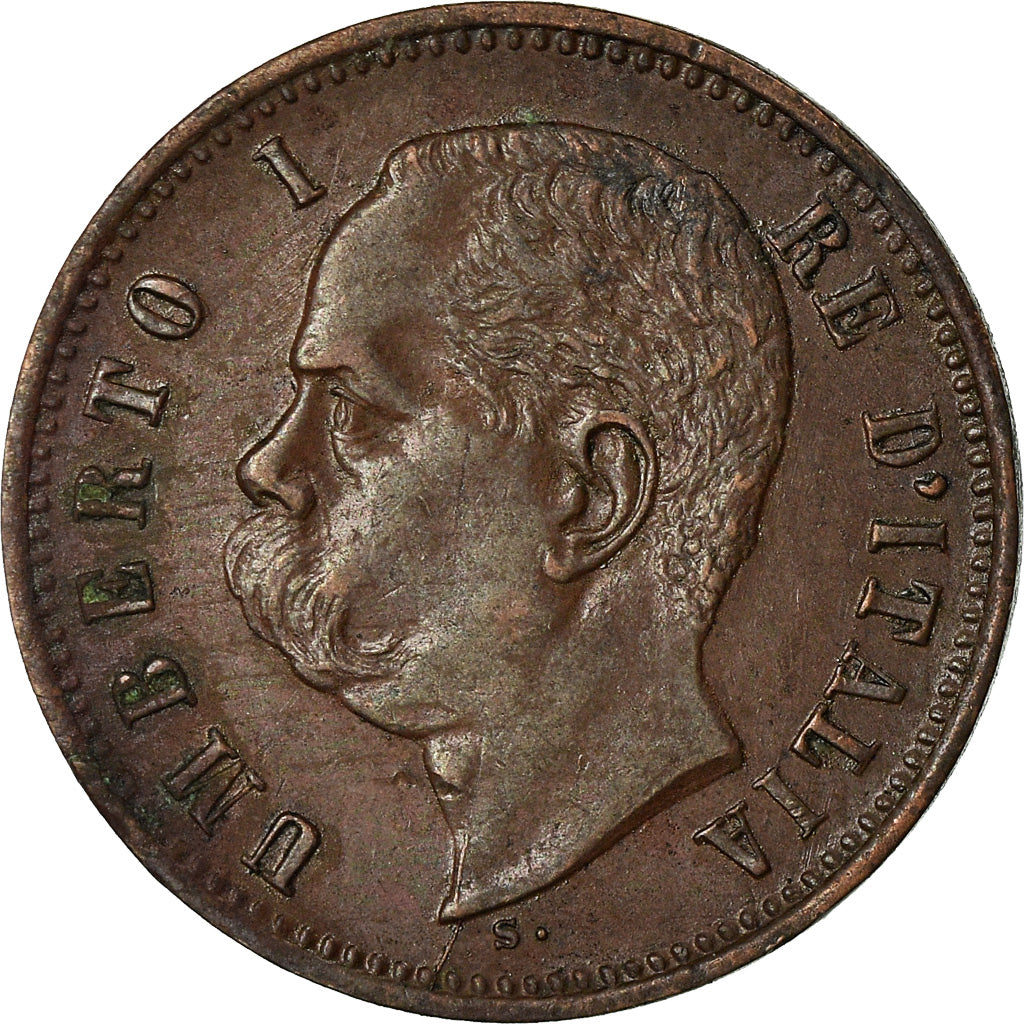 Coin, Italy, Umberto I, 2 Centesimi, 1898, Rome, EF(40-45), Copper, KM:30