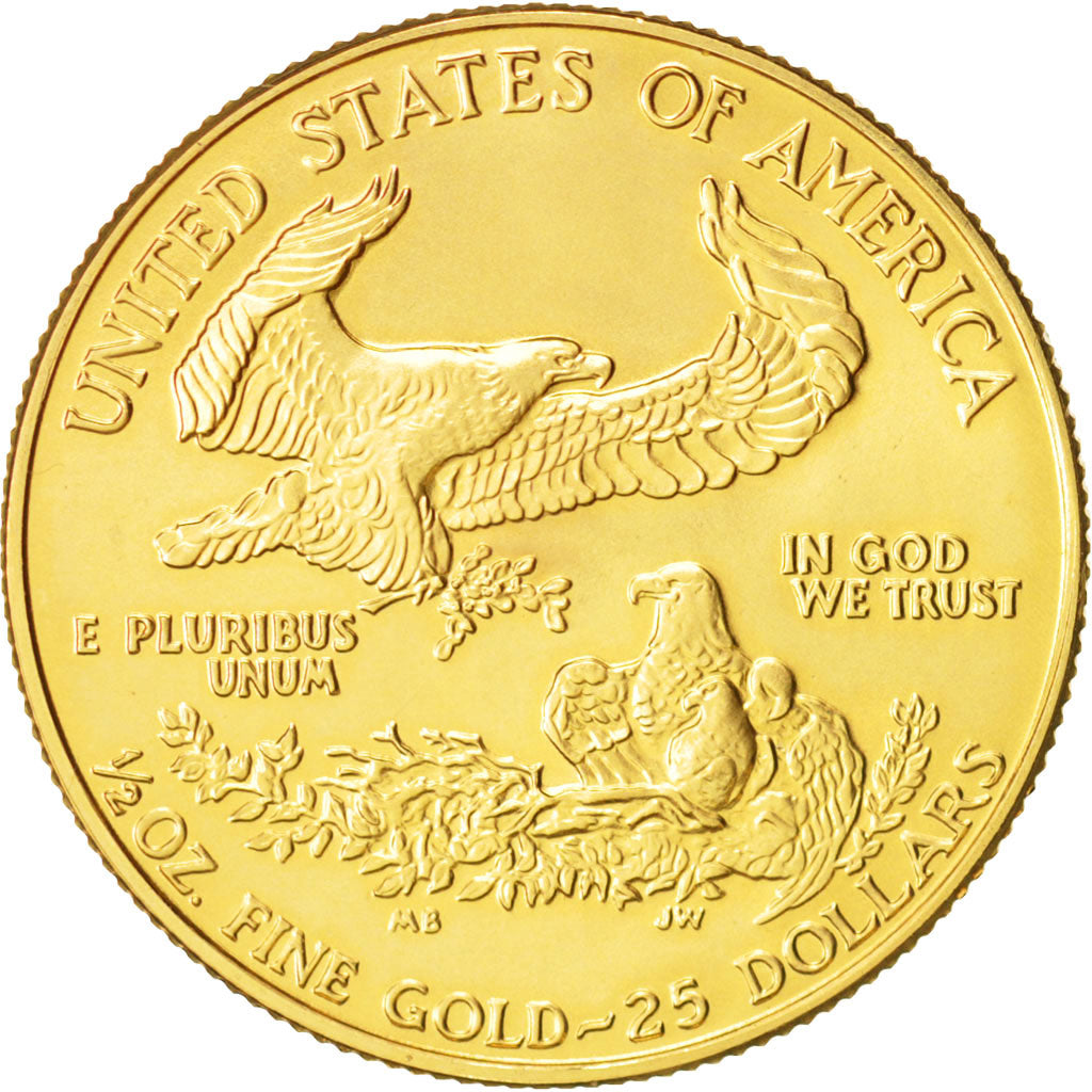 United States, $25, 1986, U.S. Mint, Philadelphia, Gold, KM:218