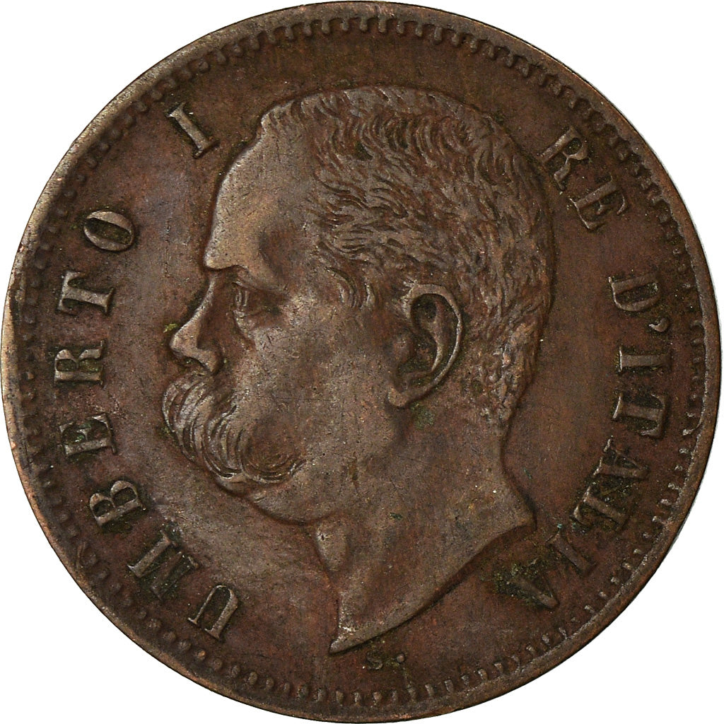 Moneta, Italia, Umberto I, 2 Centesimi, 1898, Rome, BB, Rame, KM:30