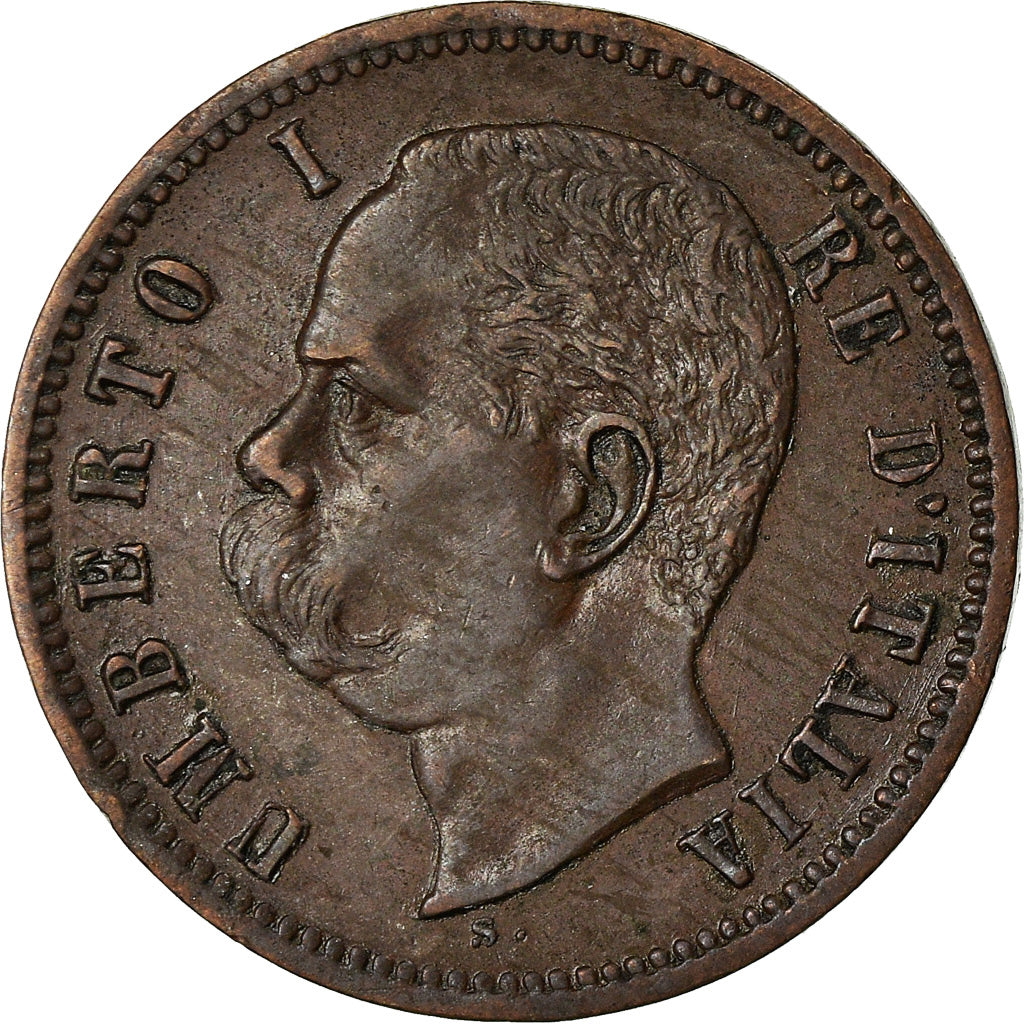Coin, Italy, Umberto I, 2 Centesimi, 1900, Rome, EF(40-45), Copper, KM:30