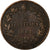 Moneta, Italia, Vittorio Emanuele II, 2 Centesimi, 1861, Milan, MB+, Rame