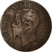 Moneta, Włochy, Vittorio Emanuele II, 2 Centesimi, 1867, Milan, VF(20-25)