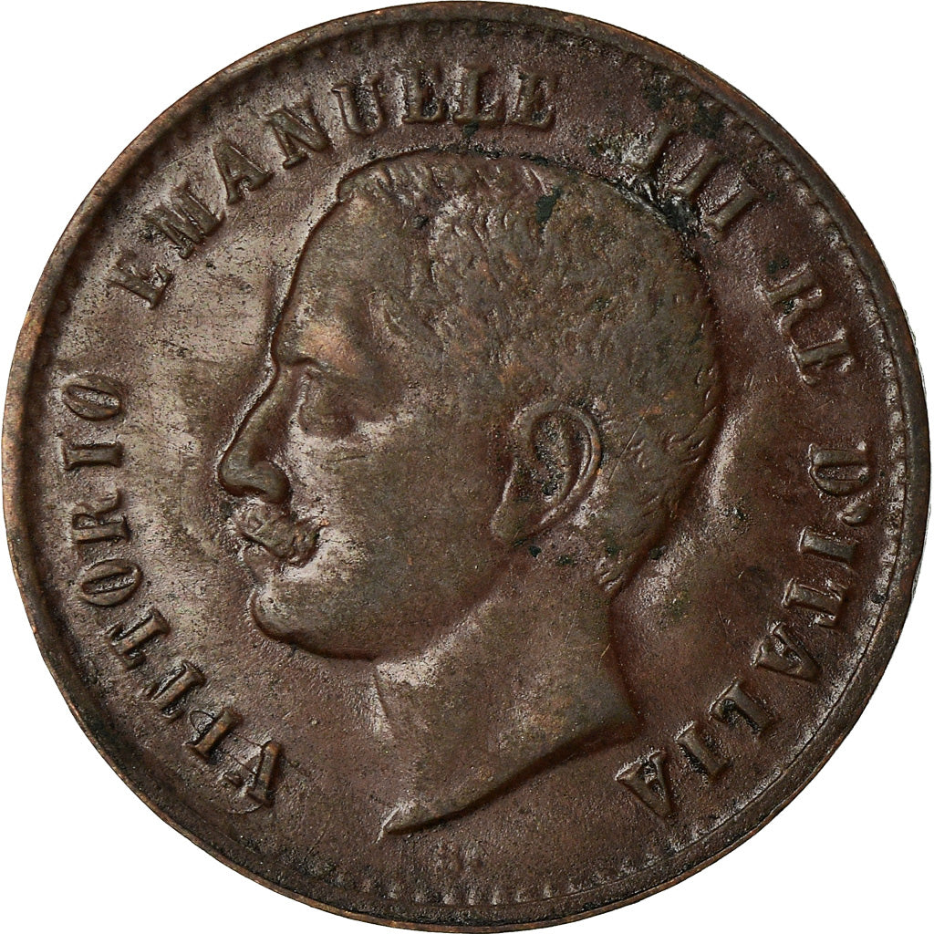 Monnaie, Italie, Vittorio Emanuele III, 2 Centesimi, 1906, Rome, TTB, Bronze