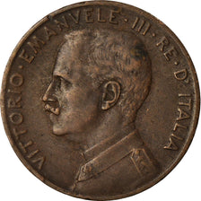 Coin, Italy, Vittorio Emanuele III, 2 Centesimi, 1911, Rome, EF(40-45), Bronze