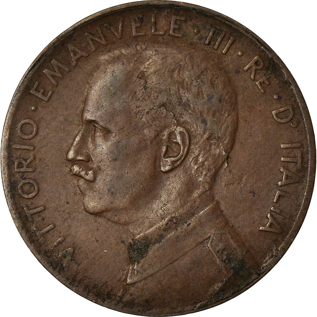 Coin, Italy, Vittorio Emanuele III, 2 Centesimi, 1914, Rome, EF(40-45), Bronze