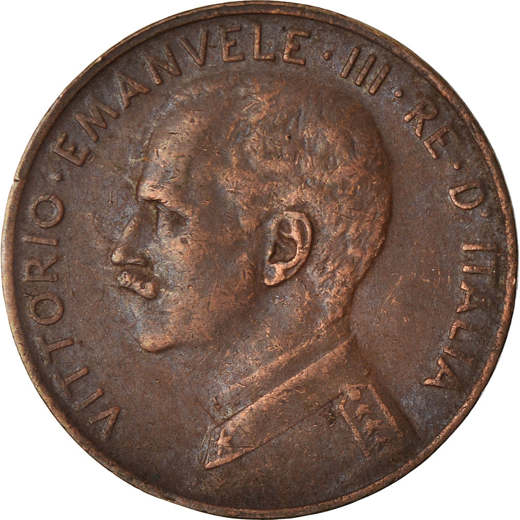 Coin, Italy, Vittorio Emanuele III, 2 Centesimi, 1914, Rome, EF(40-45), Bronze