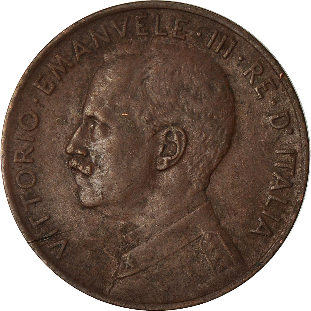 Monnaie, Italie, Vittorio Emanuele III, 2 Centesimi, 1915, Rome, TB+, Bronze