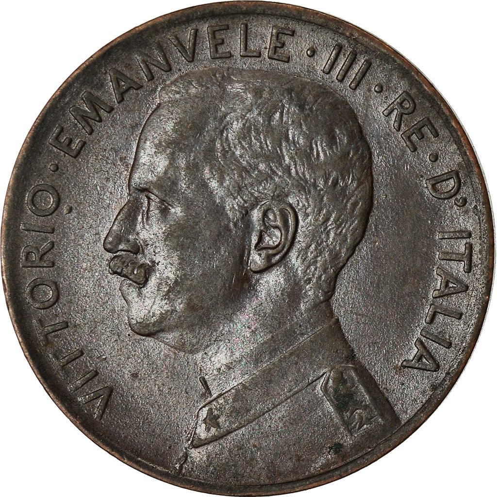 Coin, Italy, Vittorio Emanuele III, 2 Centesimi, 1915, Rome, EF(40-45), Bronze