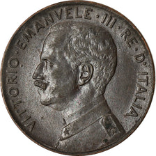 Coin, Italy, Vittorio Emanuele III, 2 Centesimi, 1915, Rome, EF(40-45), Bronze