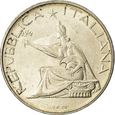 Coin, Italy, 500 Lire, 1961, Rome, AU(55-58), Silver, KM:99