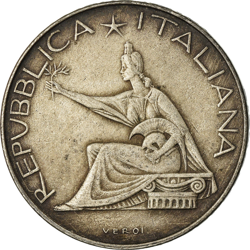 Coin, Italy, 500 Lire, 1961, Rome, EF(40-45), Silver, KM:99