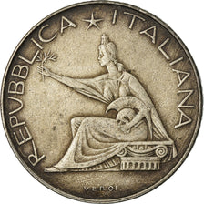 Coin, Italy, 500 Lire, 1961, Rome, EF(40-45), Silver, KM:99