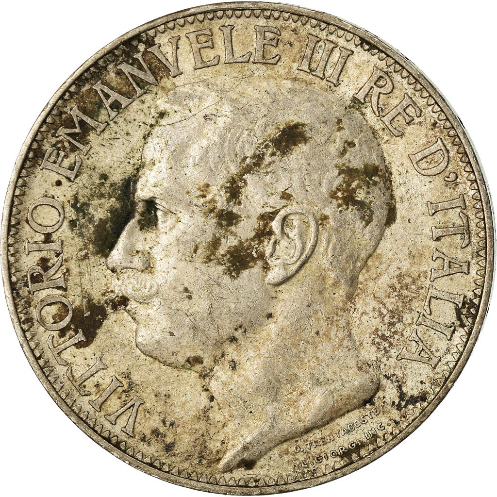 Monnaie, Italie, Vittorio Emanuele III, 2 Lire, 1911, Rome, TB+, Argent, KM:52