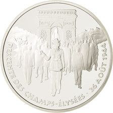 Münze, Frankreich, Libération de Paris, 100 Francs, 1994, STGL, Silber