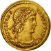 Coin, Constans, Solidus, 337-350, Aquileia, AU(55-58), Gold, RIC:39