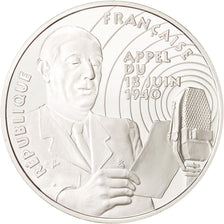 Frankreich, Charles de Gaulle, 100 Francs, 1994, Silber, KM:1038