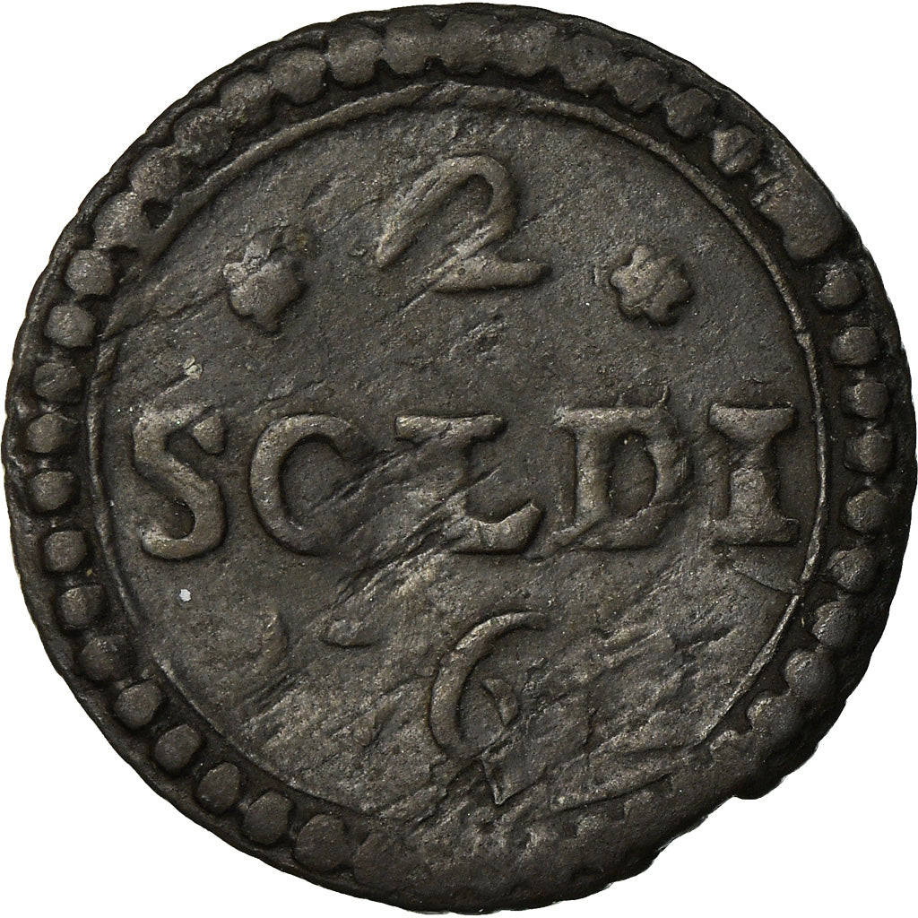 Munten, Italiaanse staten, CORSICA, General Pasquale Paoli, 2 Soldi, 1762