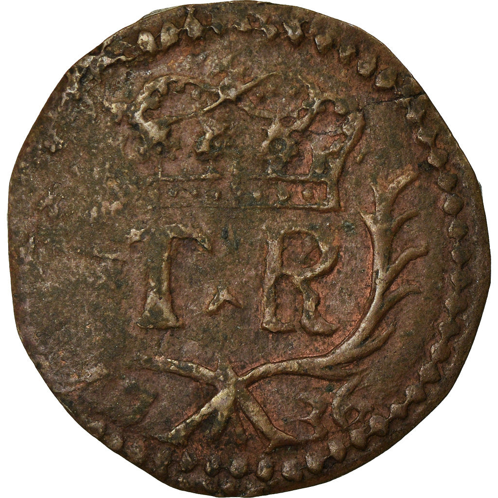 Coin, ITALIAN STATES, CORSICA, Theodor, 5 Soldi, 1736, Orezza, VF(30-35)