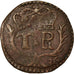 Coin, ITALIAN STATES, CORSICA, Theodor, 5 Soldi, 1736, Orezza, VF(20-25)