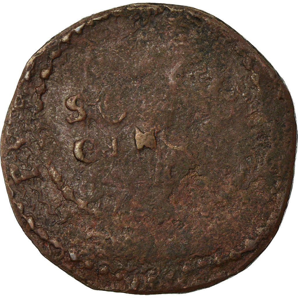 Coin, ITALIAN STATES, CORSICA, Theodor, 5 Soldi, 1736, Orezza, VF(20-25)
