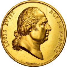 França, Medal, Luís XVIII, Encouragements et Récompenses, 1823, Gayrard