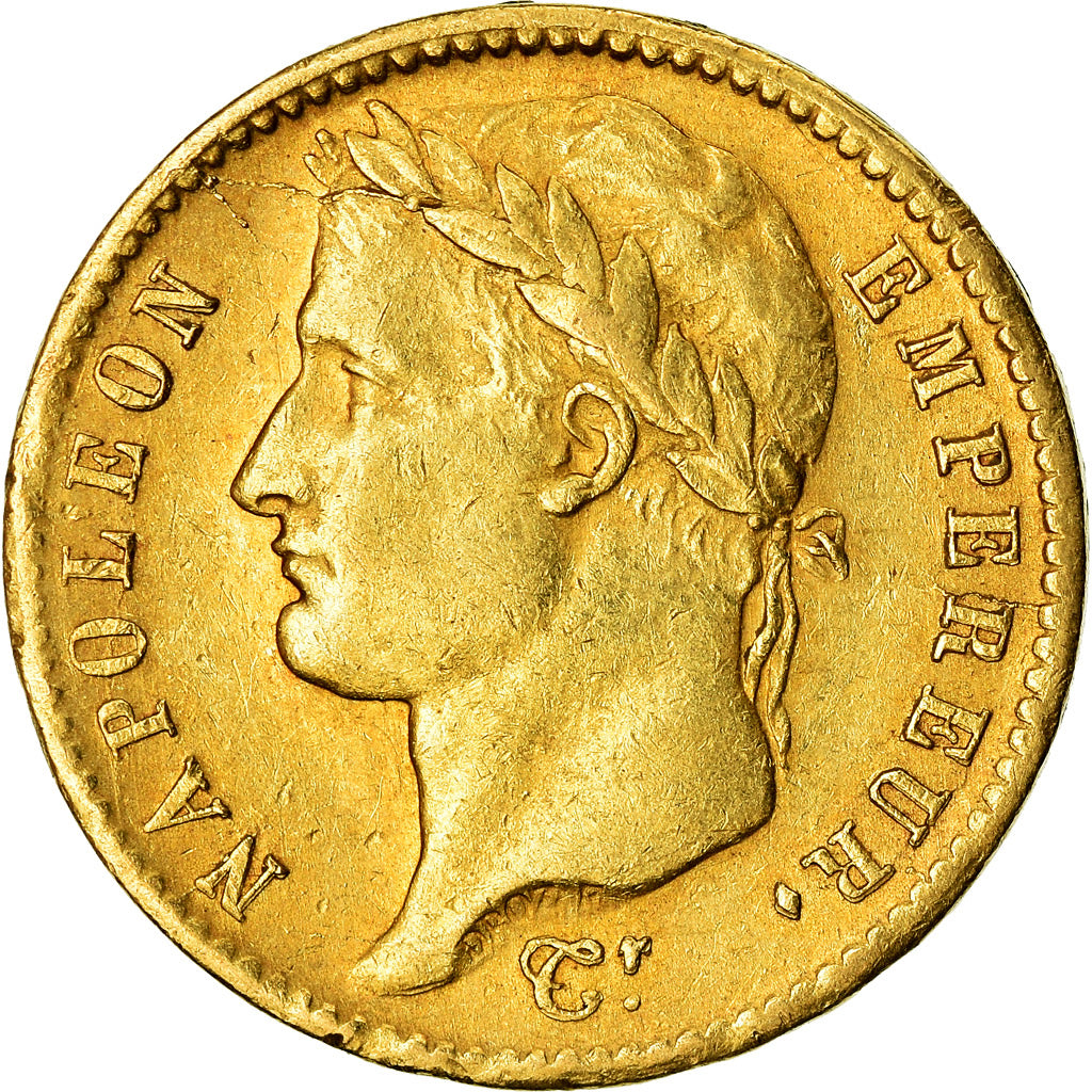 Münze, Frankreich, Napoléon I, 20 Francs, 1812, Lille, SS+, Gold, KM:695.10