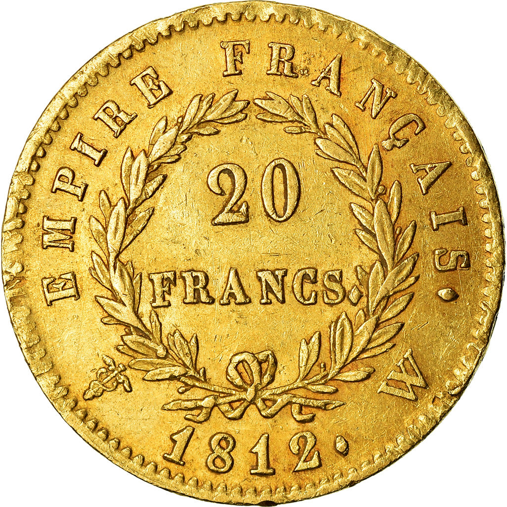 Münze, Frankreich, Napoléon I, 20 Francs, 1812, Lille, SS+, Gold, KM:695.10