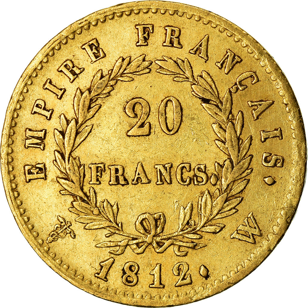 Münze, Frankreich, Napoléon I, 20 Francs, 1812, Lille, SS, Gold, KM:695.10