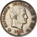 Monnaie, États italiens, KINGDOM OF NAPOLEON, Napoleon I, 5 Lire, 1814, Milan