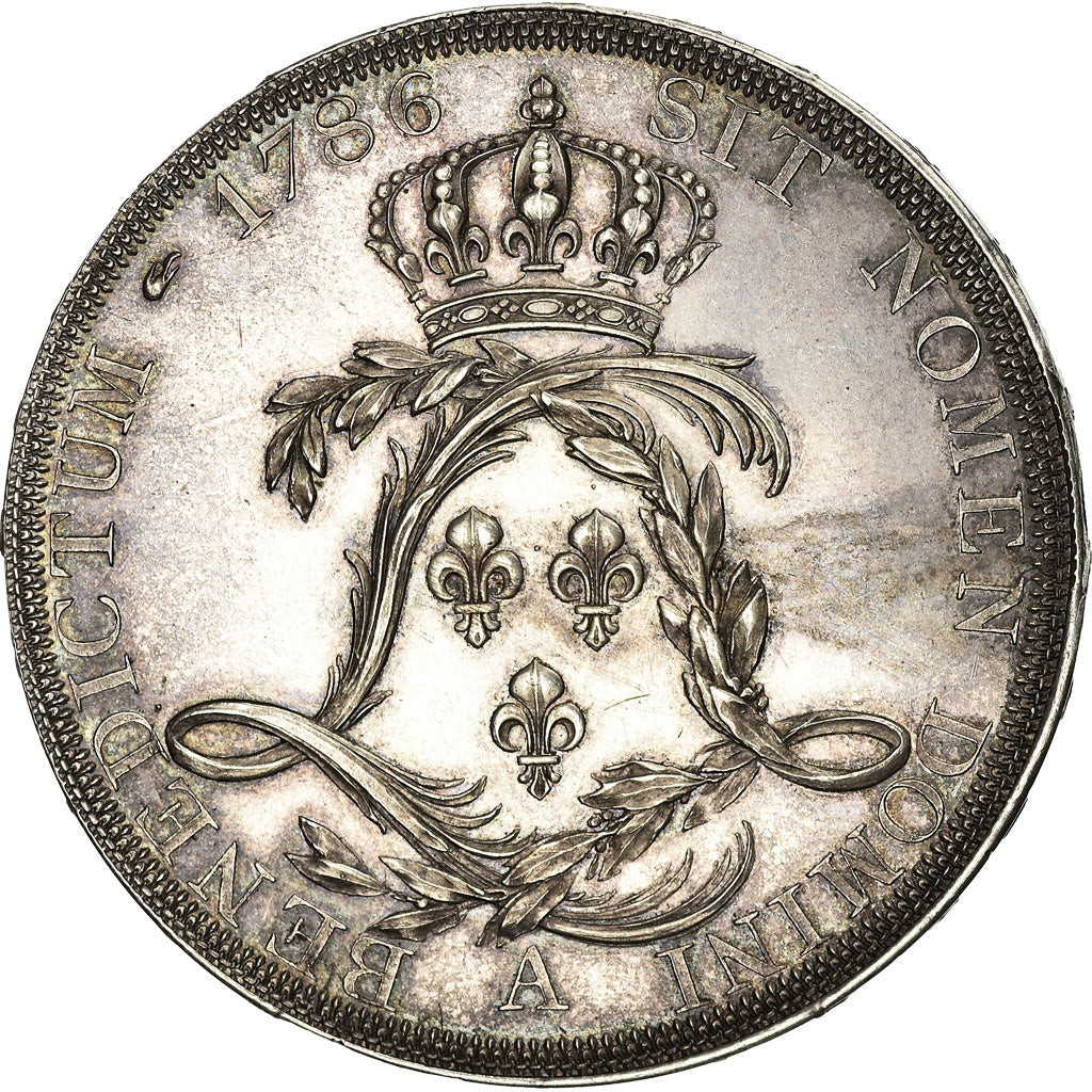 Coin, France, Louis XVI, Ecu de Calonne, Ecu, 1786, Paris, MS(60-62), Silver