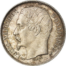 Coin, France, Napoléon III, 50 Centimes, 1852, Paris, MS(63), Silver, KM:793