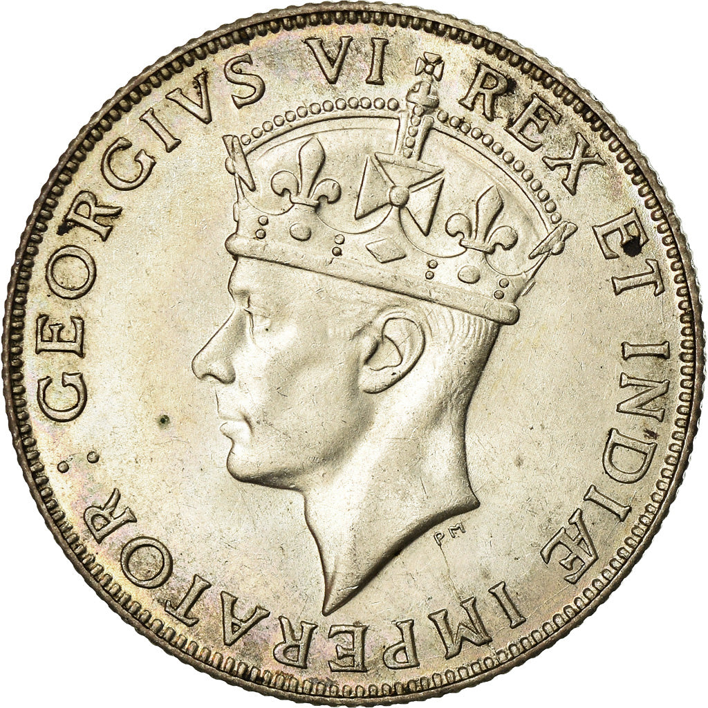 Coin, EAST AFRICA, George VI, Shilling, 1941, MS(63), Silver, KM:28.2