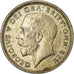Coin, Great Britain, George V, 6 Pence, 1925, AU(50-53), Silver, KM:815a.2