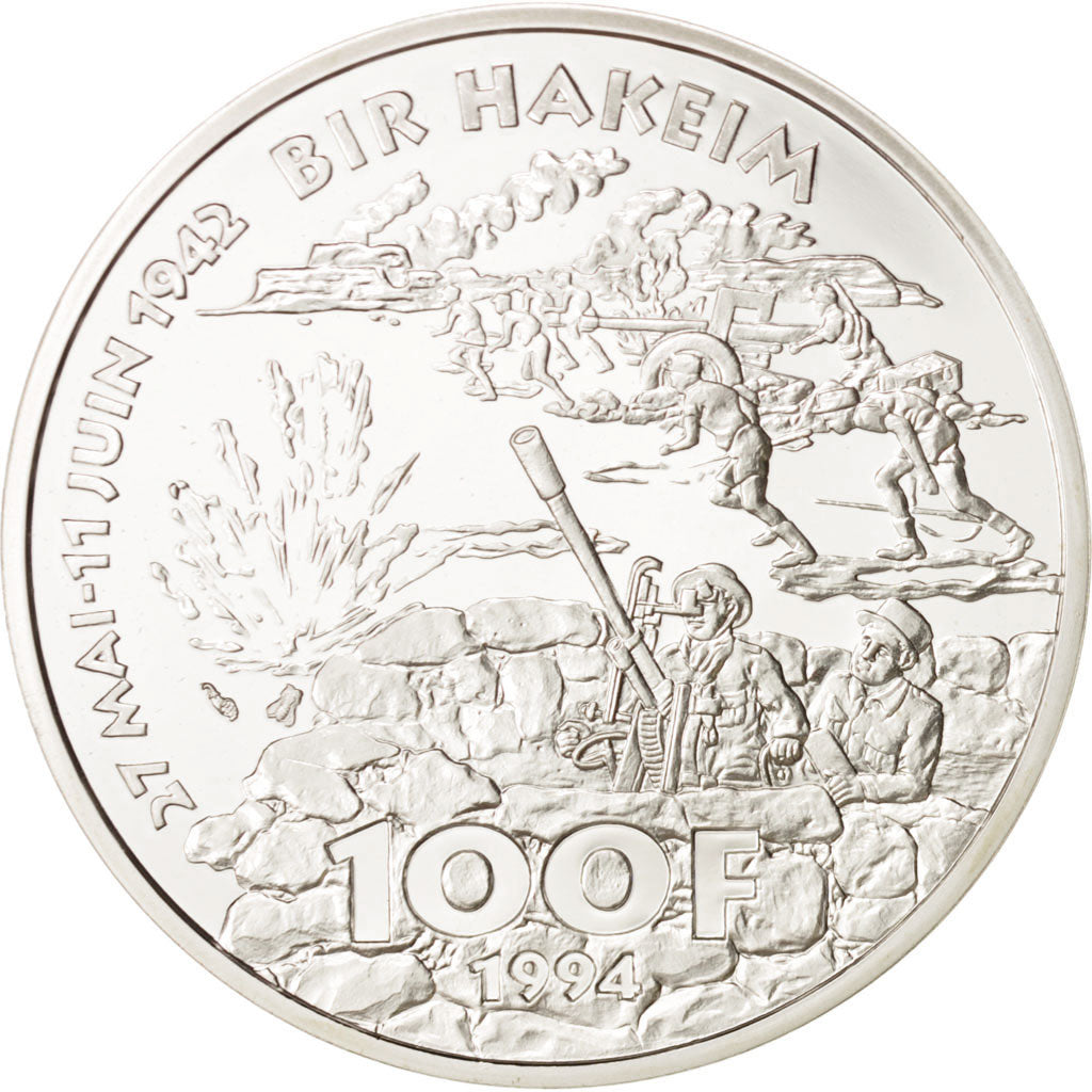 France, Koenig, 100 Francs, 1994, Silver, KM:1040