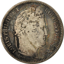 Moneta, Francia, Louis-Philippe, 2 Francs, 1834, Paris, MB, Argento, KM:743.1