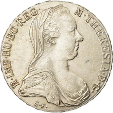 Coin, Austria, Joseph II, Thaler, 1780, Restrike, MS(60-62), Silver, KM:T1
