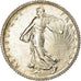 Moneda, Francia, Semeuse, Franc, 1916, Paris, SC+, Plata, KM:844.1, Gadoury:467