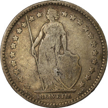 Münze, Schweiz, 2 Francs, 1886, Bern, S, Silber, KM:21