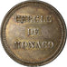 Monaco, Token, Casino, Deux Francs, Cercle, AU(50-53), Srebro